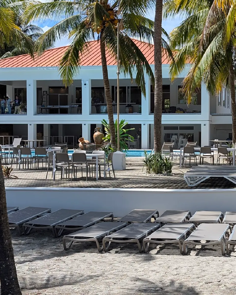 Hotel Honduras Shores Plantation aplicación impermeabilizante